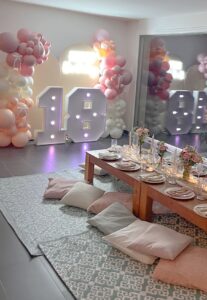 Décoration personnalisé en ballons pour votre anniversaire